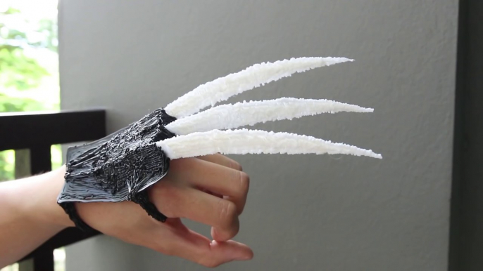 Faire des griffes wolverine avec un stylo 3D