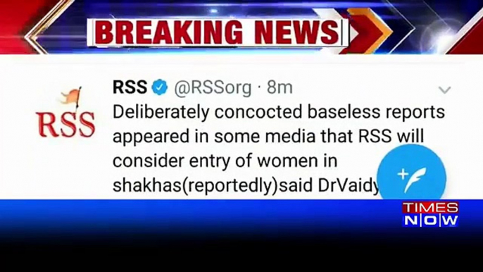 RSS Hits Out At Rahul Gandhi For His Comment On Women