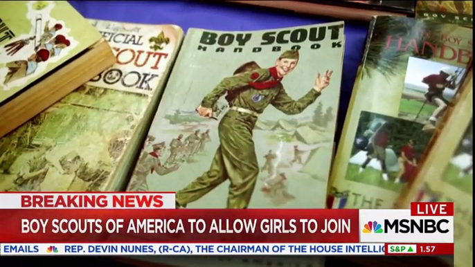 Boy Scouts To Admit Girls In Cub Scouts | MSNBC