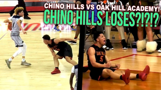 Chino Hills VS Oak Hill Academy GAME OF THE YEAR! Chino Hills FIRST LOSS in 2 YEARS! FULL HIGHLIGHTS
