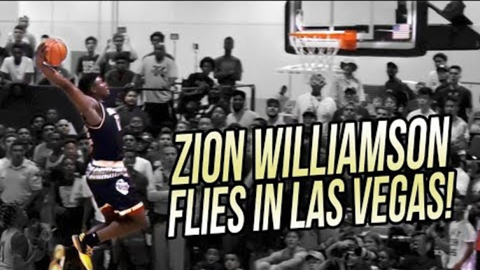 Zion Williamson JAM & JELLY in Vegas! Adidas Summer FINALE FULL HIGHLIGHTS