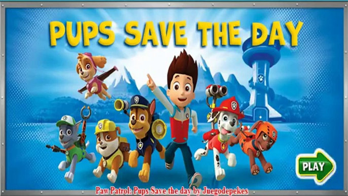 Paw Patrol: Pups Save The Day - Patrulla Canina: Los Cachorros salvan el día