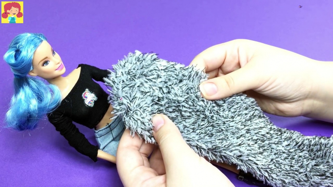How to Make No Sew Vest for Barbie Dolls - DIY Easy Doll Crafts - Making Kids Toys