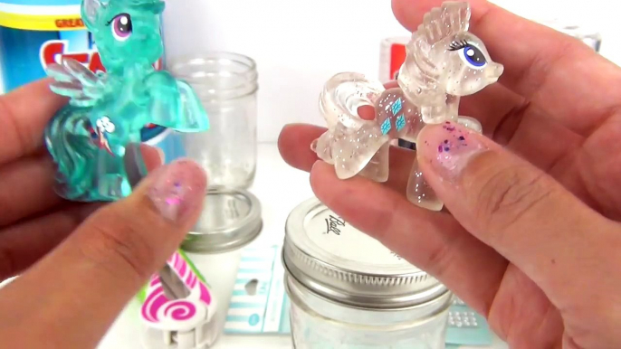 My Little Pony MLP D.I.Y. Glittery Slime Putty Jars with Rarity, Rainbow Dash; Fun Kids Craft / TUYC