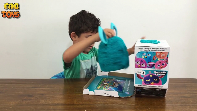 Furby Connect Exclusive Unboxing! Funny Toys for Kids Review! Furby sings laughs burps + dances!