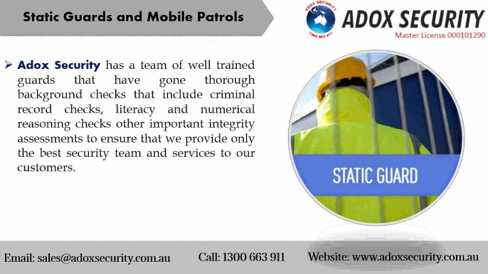 Security Alarms & Services in Sydney