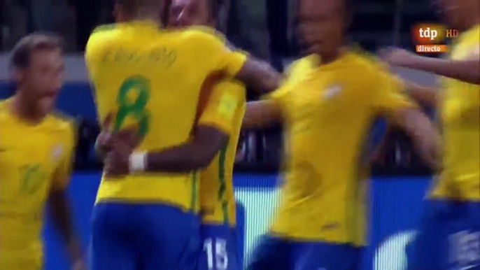 Brazil 3-0 Chile 11/10/2017 All Goals  &  Highlights HD Full Screen World Cup Qualification .