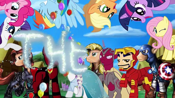 Applejack, Rainbow Dash and Rarity RESCUE princess Cadence of WEREWOLF #26 Girls Cartoons PlayLand