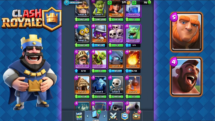 Clash Royale - Championship Deck & Strategy for Arena 6+ | Jasons Giant + Hog Rider Tournament Deck