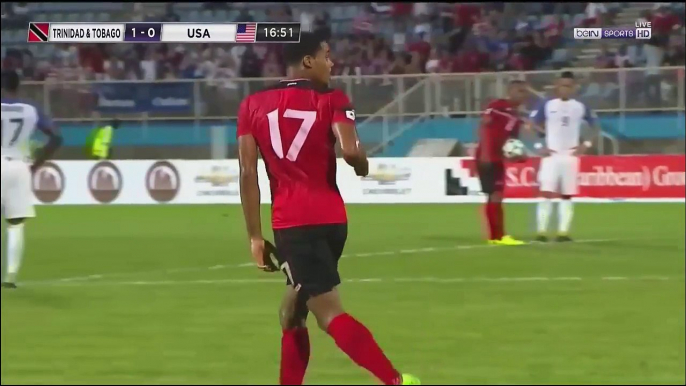Trinidad and Tobago 2-1 USA  11/10/2017 All Goals & Highlights HD Full Screen World Cup Qualification .