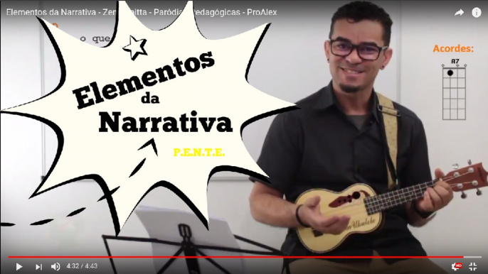 Elementos da Narrativa - Zen - Anitta - Paródias Pedagógicas - ProAlex