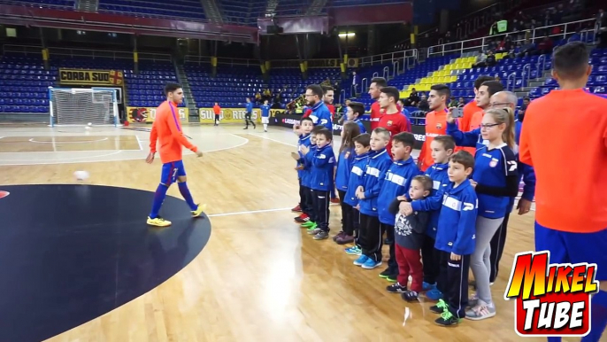 Partido BARCELONA Vs. JUMILLA Fútbol Sala Vlog. Excursión con mi equipo