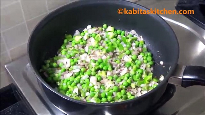 Tawa Pulao Recipe-Mumbai Style Tawa Pulao-Easy and Quick Pulao-Indian Rice Recipe