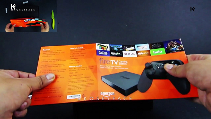 Amazon Fire TV UNBOXING & Setup 4k Gaming edition