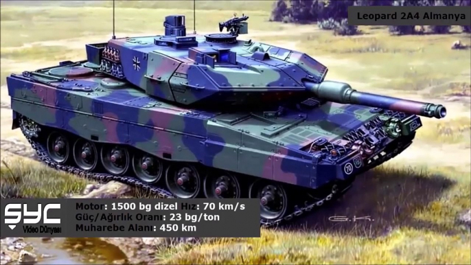 2017nin En Modern 10 Tankı - Dehşet Saçan Süper 10 Tank -