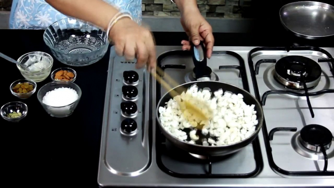 Makhana Ki Kheer - Makhana Kheer Recipe - Phool Makhane Ki Kheer  - Chiraunji Makhane ki Kheer -How tomake Makhana Kheer