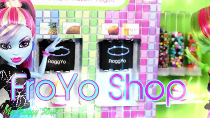 DIY - How to Make: Doll FroYo Shop - Handmade - Doll - Crafts