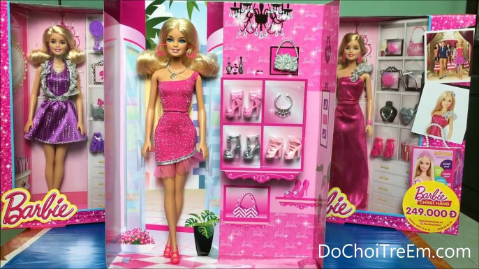 Búp bê Barbie và bộ sưu tập giày dép túi xách, Đồ chơi trẻ em (Chim Xinh)