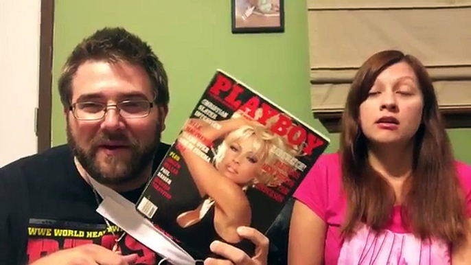 DIRTY MAGAZINE MADNESS! Wife HELPS Unbox Grims Toy Show FAN MAIL