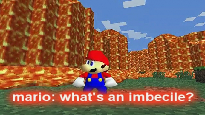 super mario 64 bloopers: world of craftmine