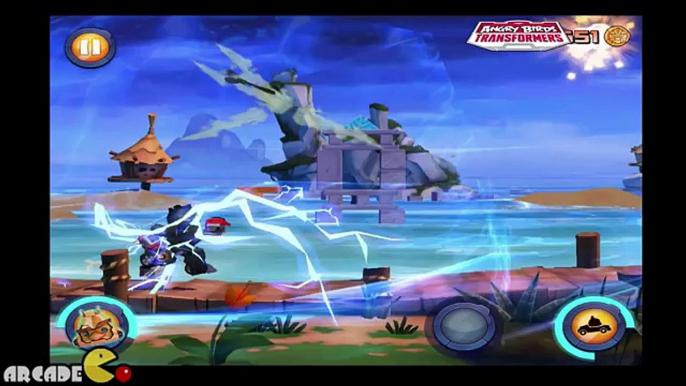 Angry Birds Transformers: Unlocked New Charer Galvatron Gameplay Part 16