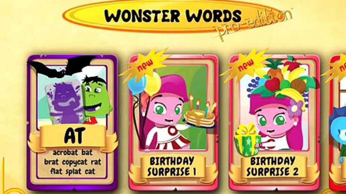 Wonster Words - spelling with ABC phonics - Birthday Surprise 1