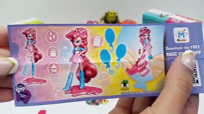 KINDER SURPRISE EGGS HUEVOS SORPRESA - Juguetes y Sorpresas Peppa Pig - My Little Pony