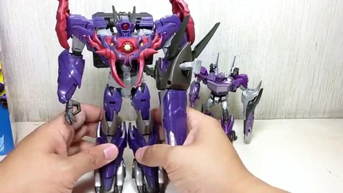 Shockwave Voyager & Cyberverse Transformers Prime Beast Hunters