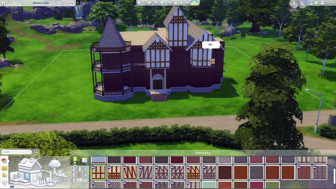 TUDOR MANSION!! w/ TheSimSupply [ The Sims 4 House Building ]