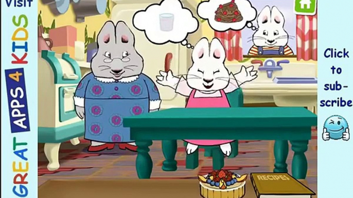 Max and Ruby Bunny Bake Off | Baking Activity App for Kids