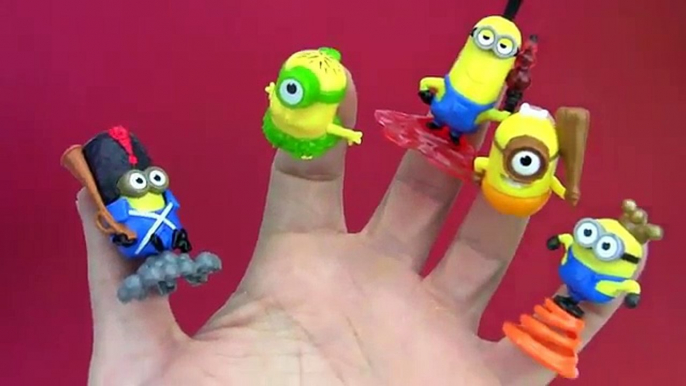 Finger Family Talking Friends Tom Minions Animals Kinder Collection By Funny Songs Nursery Rhymes