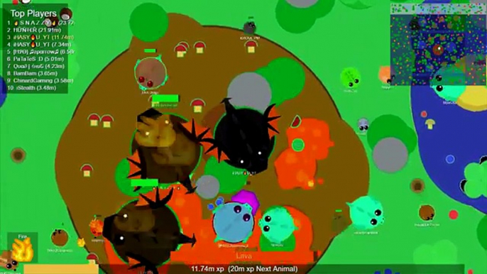 COLOSSAL VS COLOSSAL !! BEST BLACK DRAGON BOSS FIGHT AND TEAM // MOPE.IO UPDATE!! - iHASYOU