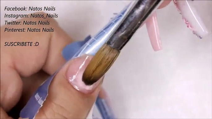 Uñas Acrilicas Baby Boomer | Natos Nails