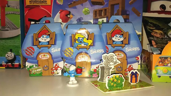 Surprise Eggs Смурфики ,Unboxing Surprise Eggs The Smurfs