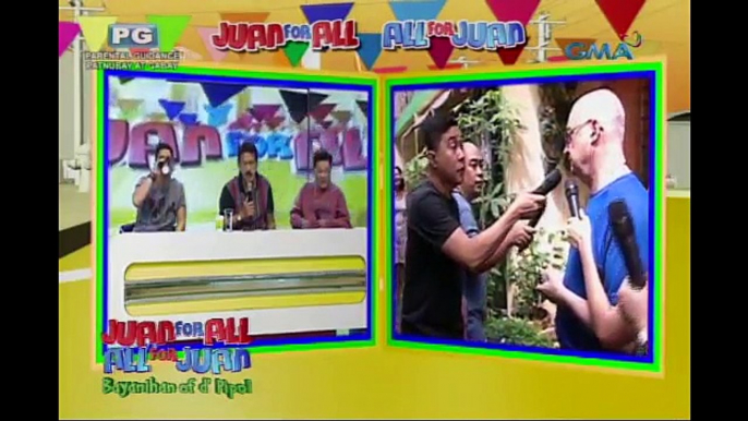 Eat Bulaga: Jose Manalo, Wally Bayola at AlDub, napasubok sa Ingles!