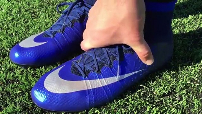 CR7 Superfly v Purecontrol | Blue Nike Mercurial Cleats vs. adidas ACE16+ Football Boots