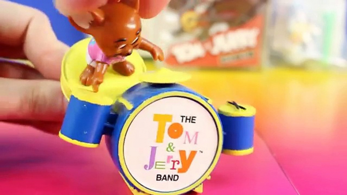 Tom And Jerry Rock N Roll Hanna-Barbera Series 1 McDonalds Toy Tom And Jerry Play Guitar In A Band