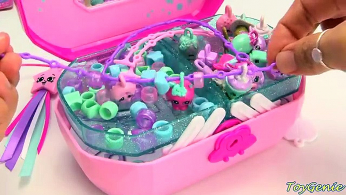 Shopkins Jewelry Box Collection With Lip Balms, Nail Polishes, and Surprises