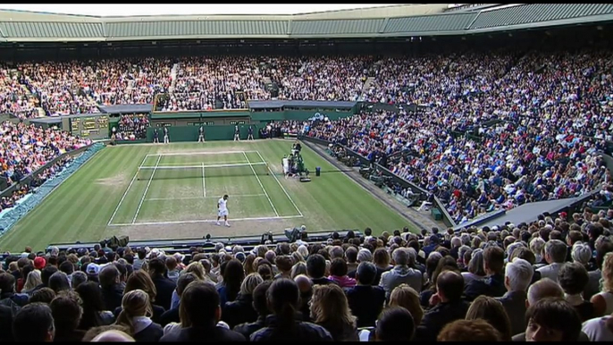 Roger Federer v Rafael Nadal Wimbledon 2008 Highlights