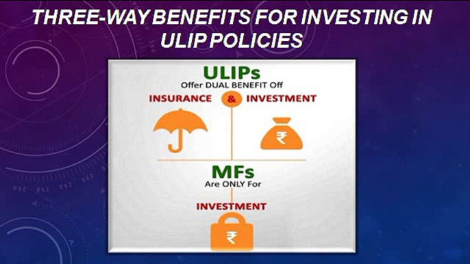 Three-way benefits for investing in ULIP policies