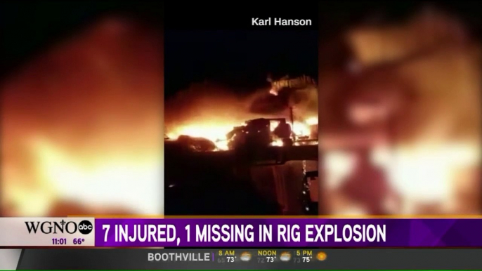 7 Injured, 1 Missing After Oil Rig Explosion on Louisiana Lake