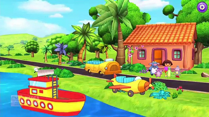 Dora the Explorer | Baby Explore & Learn Transport Vehicle with Dora Dora | Nick Jr Kids Games