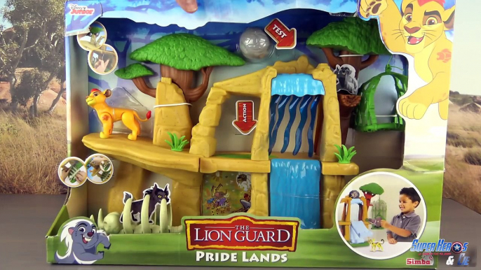 La Garde du Roi Lion Kion Terre des Lions 10 Figurines Lion Guard Pride Lands Playset Disney Jouet
