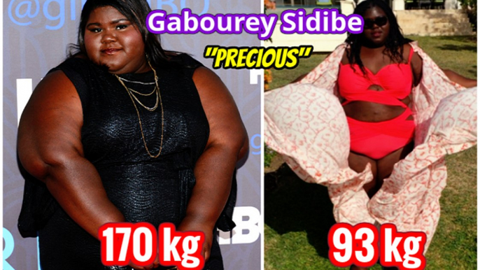 ASÍ LUCE GABOUREY SIDIBE, LA PROTAGONISTA DE "PRECIOUS" LUEGO DE PERDER 77 KILOS.