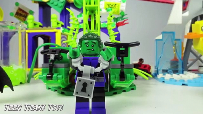 TEEN TITANS Lego Jokerland with Batman, Starfire, Beast Boy & Robin on Teen Titans Toys Channel