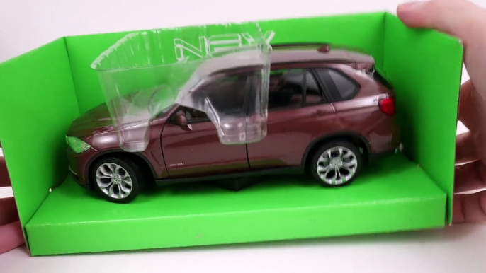 Cars BMW X5. Welly Diecast Scale 1_24 model car. Kids toy. Car for kids. Videos for kids.-0TxQoqBPCFw