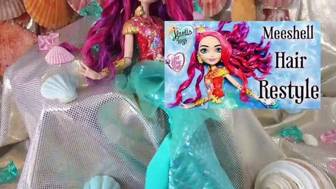 How To: Meeshell Mermaid Doll Accessory Repaint Tutorial - Ever After High