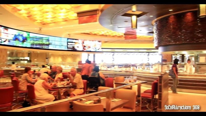 [HD] M Resort Buffet new Tour - Steady Tour of Studio B Buffet - Las Vegas