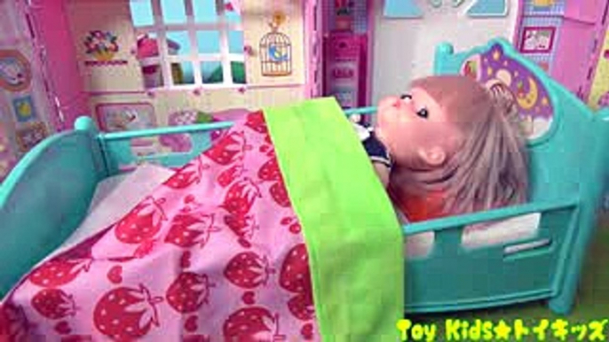 メルちゃん おもちゃアニメ バイキンマンのいたずら大作戦❤らくがき Toy Kids トイキッズ animation anpanman