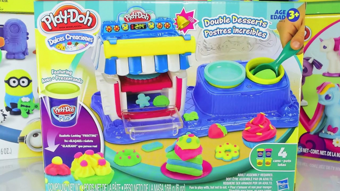 Play -Doh Postres Increibles.Play -Doh Sweet Shoppe Double Desserts